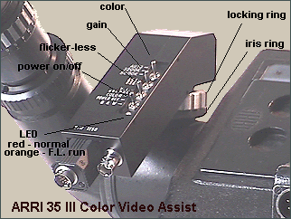 Arriflex 35III - Video Assist